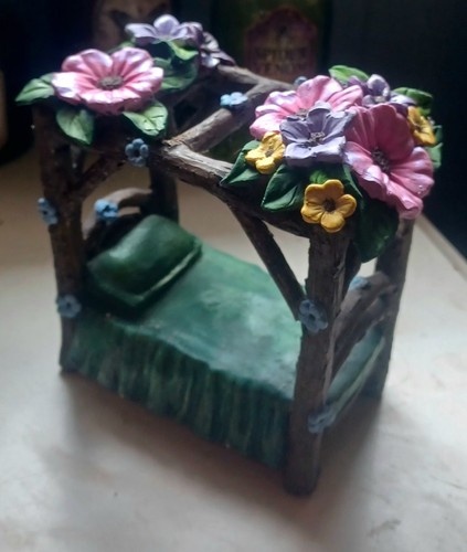 Fairy garden figurine - garden, canopy