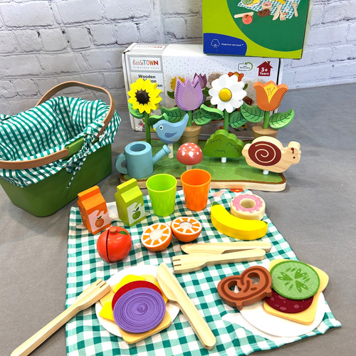 Playtive wooden toy picnic - wooden,