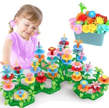 Flower Garden Building Toy Set