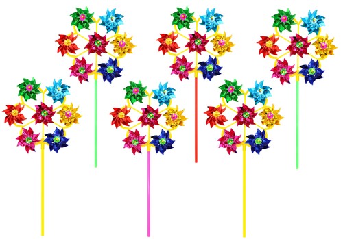 Large foil windmills - large, |