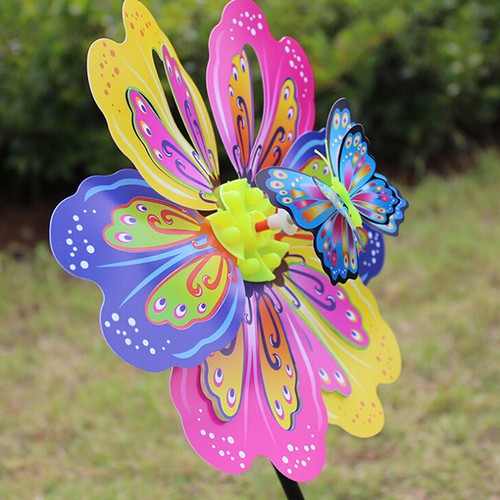 Butterfly flower windmill - butterfly,