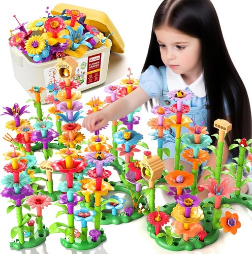 235pcs flower garden building - garden,