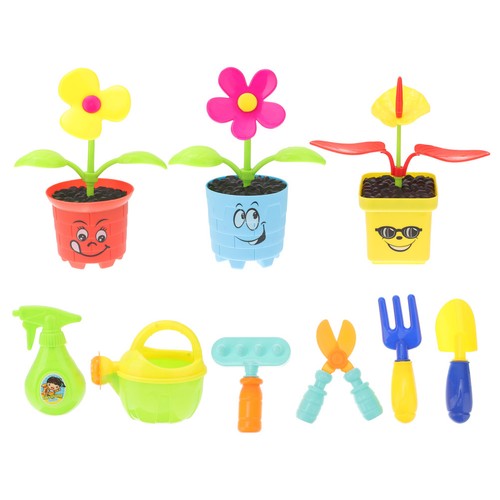 Simulated flower planting - simulated, toy