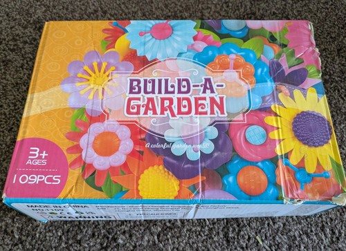 Flower garden building toy - building,