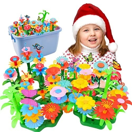Large flower garden toys for - large,