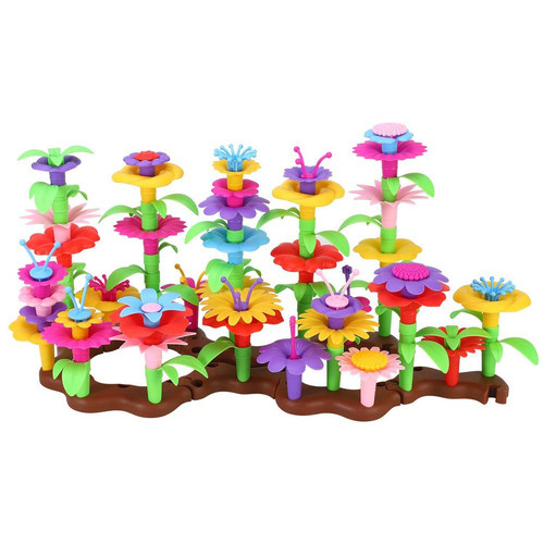 Kids art crafts flower garden - crafts,