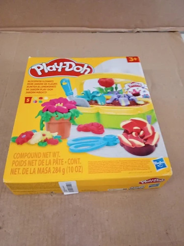 Play doh blooming flower - play,