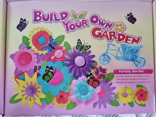 Flower build garden toy - flower,