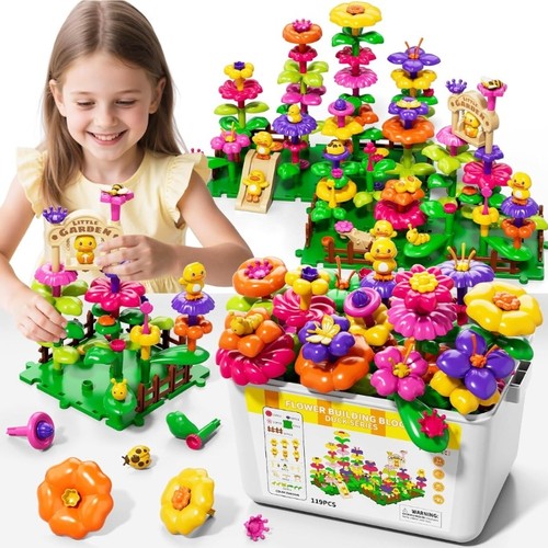 119 pcs flower garden - 119,