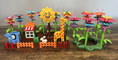 Flower garden building - garden, set