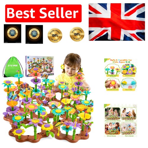 Colorful 272pcs flower - colorful,