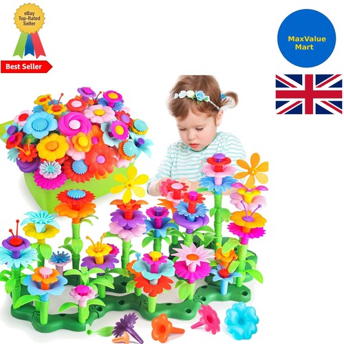 Kids flower garden - flower, building