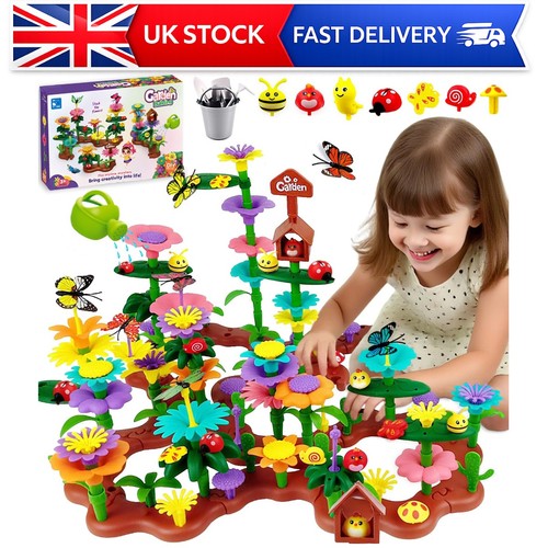 118 pcs flower garden building - garden,